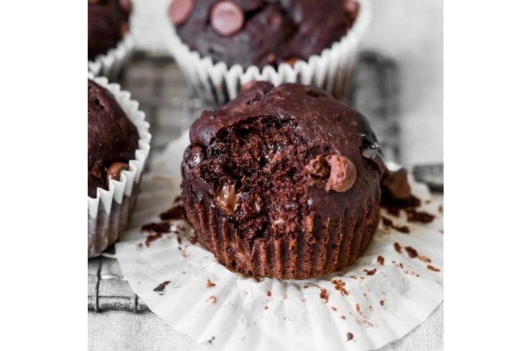 resep coklat valentine banana muffin