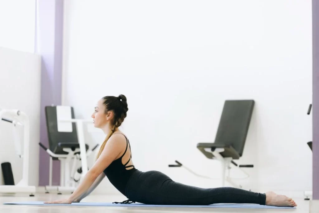 text neck syndrome pose yoga